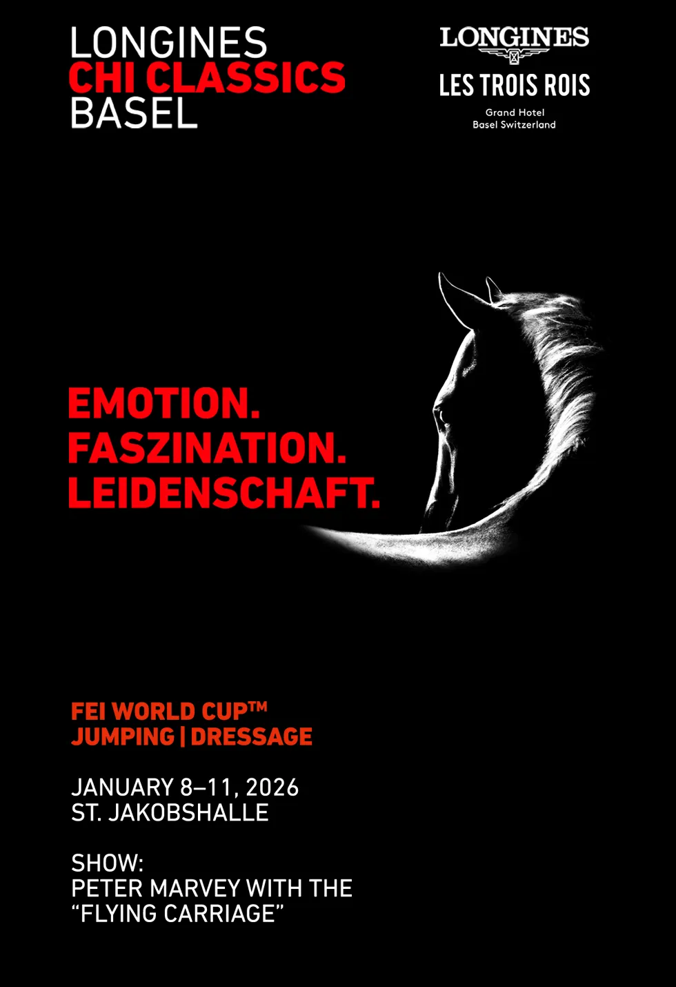 Longines CHI Classics Basel at St. Jakobshalle Arena, Basel