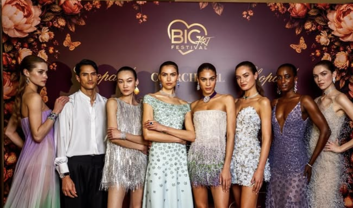 Gala Dinner at the BIG ART Festival at Kempinski Hotel, St. Moritz