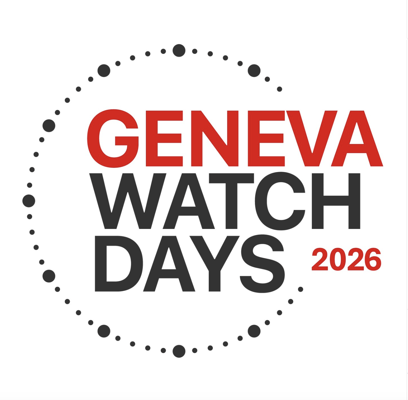 Geneva Watch Days 2026 at Rotonde du Mont-Blanc, Geneva