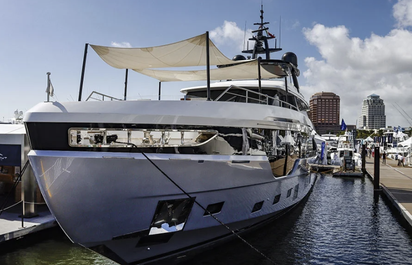 Palm Beach Boat Show at Flagler Drive, Downtown West Palm Beach, West Palm Beach, FL