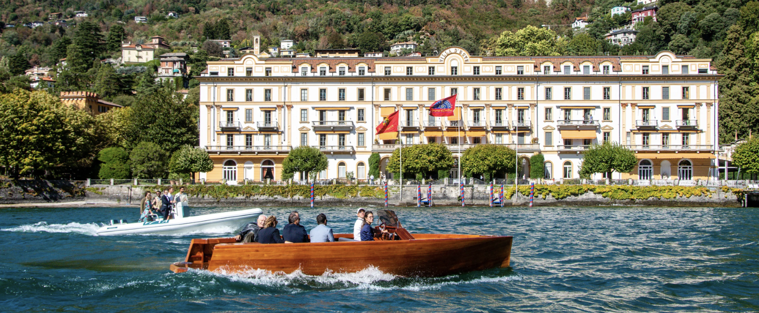 Electric Yachting -Villa d'Este at Grand Hotel Villa d'Este, Cernobbio, Como