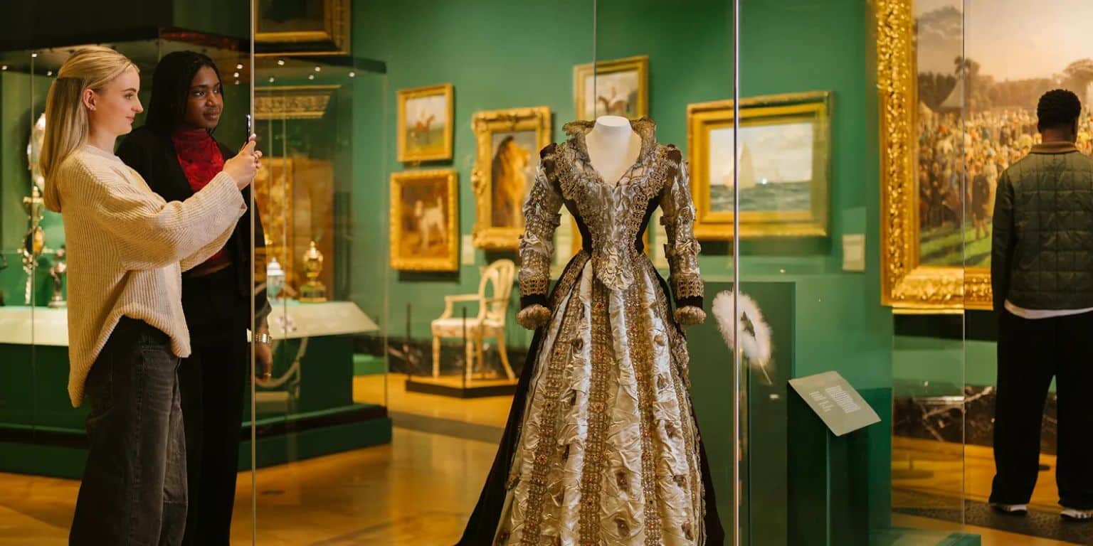 Queen Elizabeth II: Her Life in Style Exhibition at The King’s Gallery, Buckingham Palace, London, London