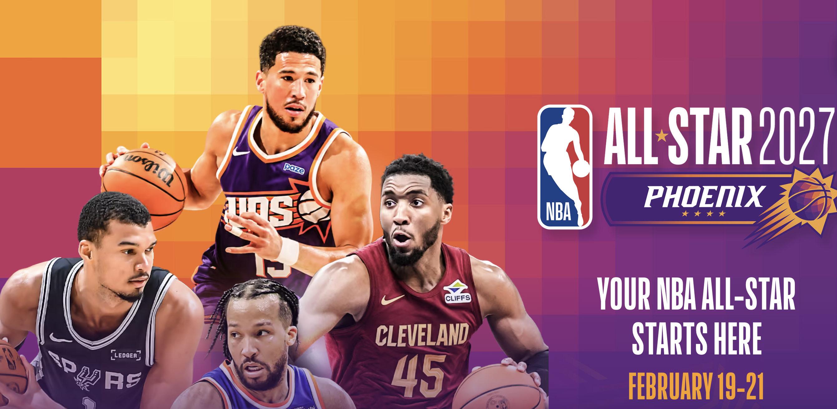 NBA All-Star Weekend 2027 at Mortgage Matchup Center, Phoenix, Arizona