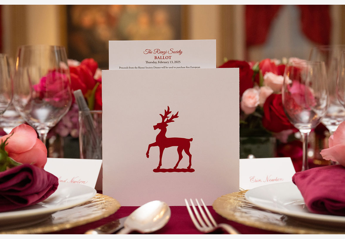Rienzi Society Annual Dinner 2027 at Rienzi, 1406 Kirby Drive, River Oaks, Houston, Texas