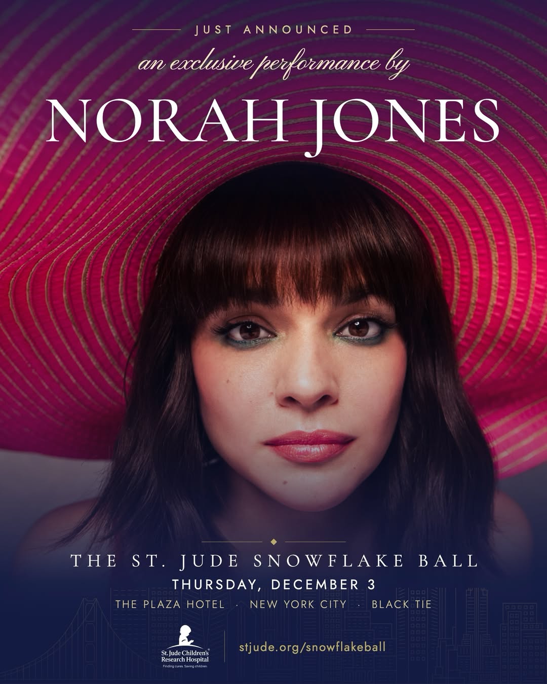 St. Jude Snowflake Ball 2026 at The Plaza Hotel, 768 Fifth Avenue, Manhattan, New York City