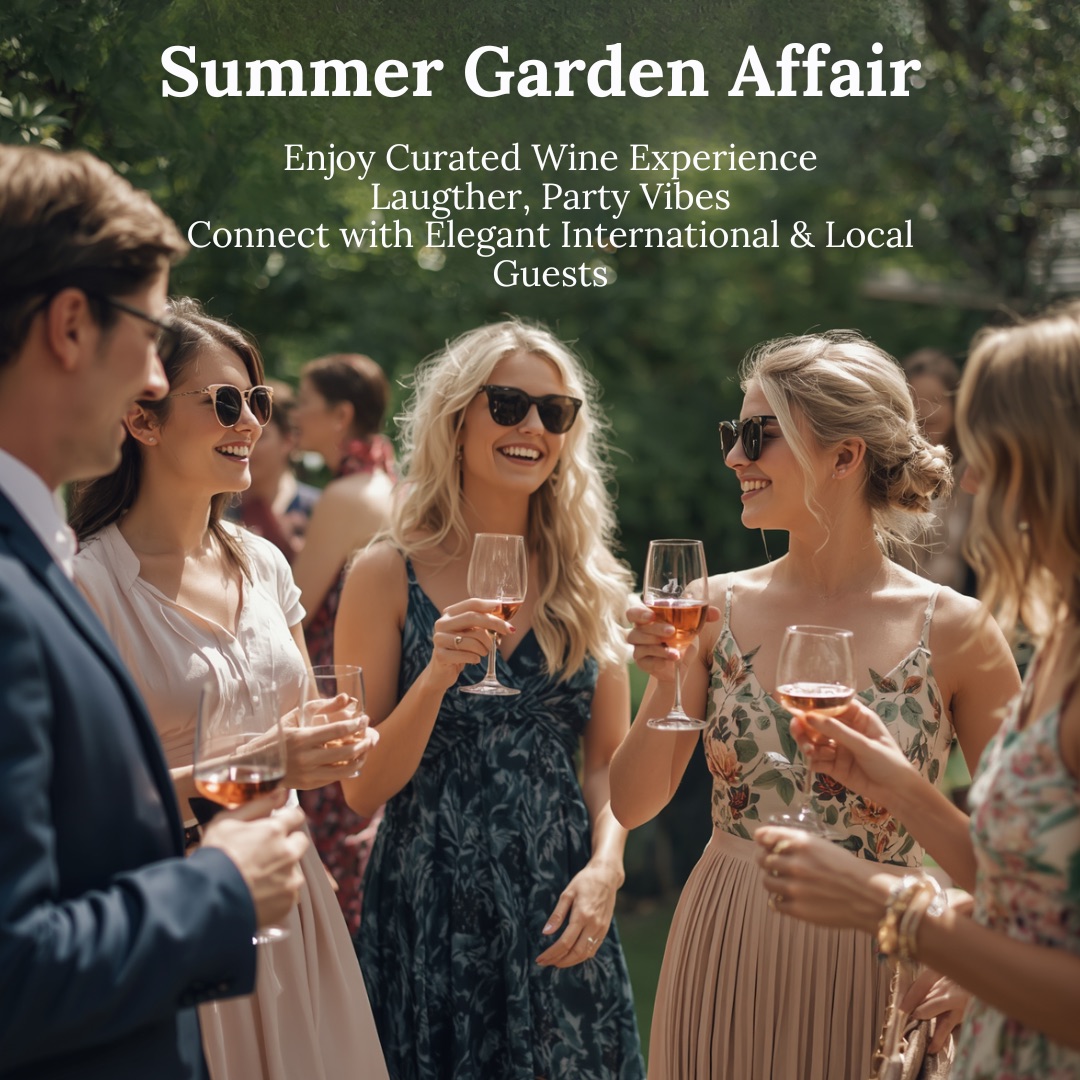 The Summer Garden Affair at Villa Erlengut, Zurich Gold Coast, Erlenbach, Zurich
