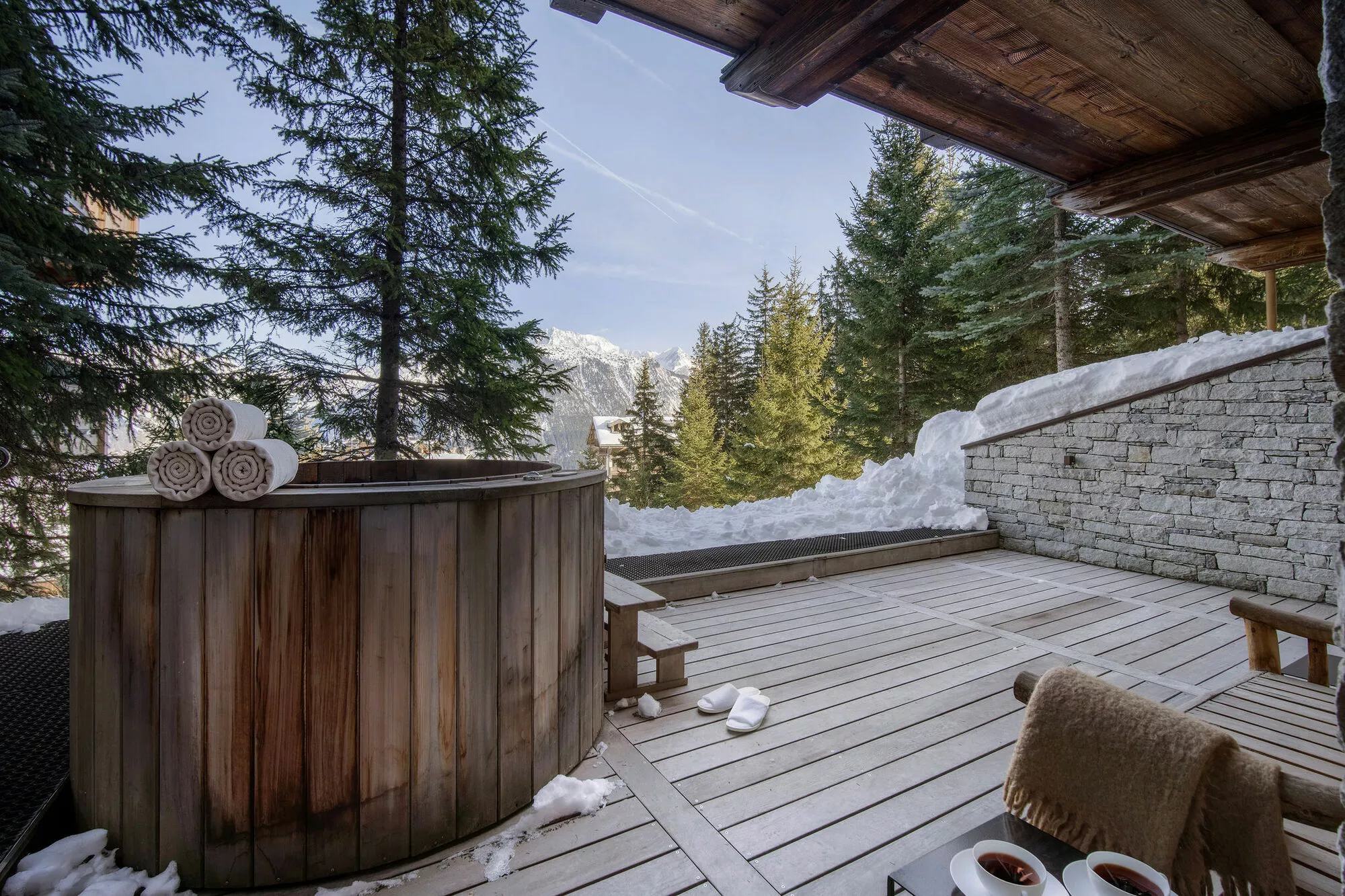Chalet Nanuq Courchevel 1850: Christophe Tollemer Design With Cinema and Billiards Room
