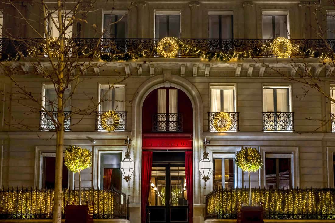 Inside La Réserve Paris' Spas, Dining, and Boutique Collections