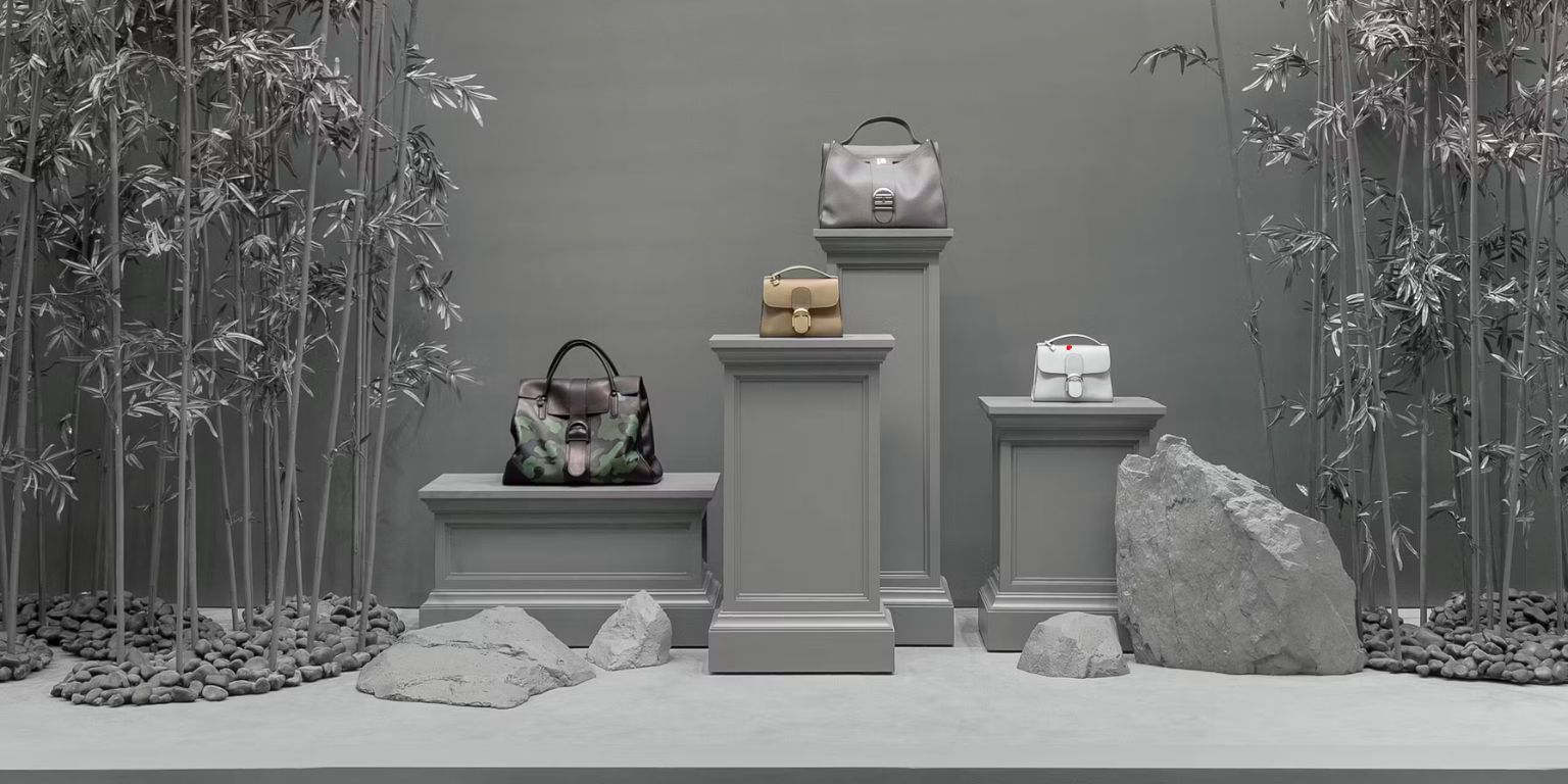 Delvaux Brussels Atelier Transforms Into a Gray Garden by Hans Op de Beeck