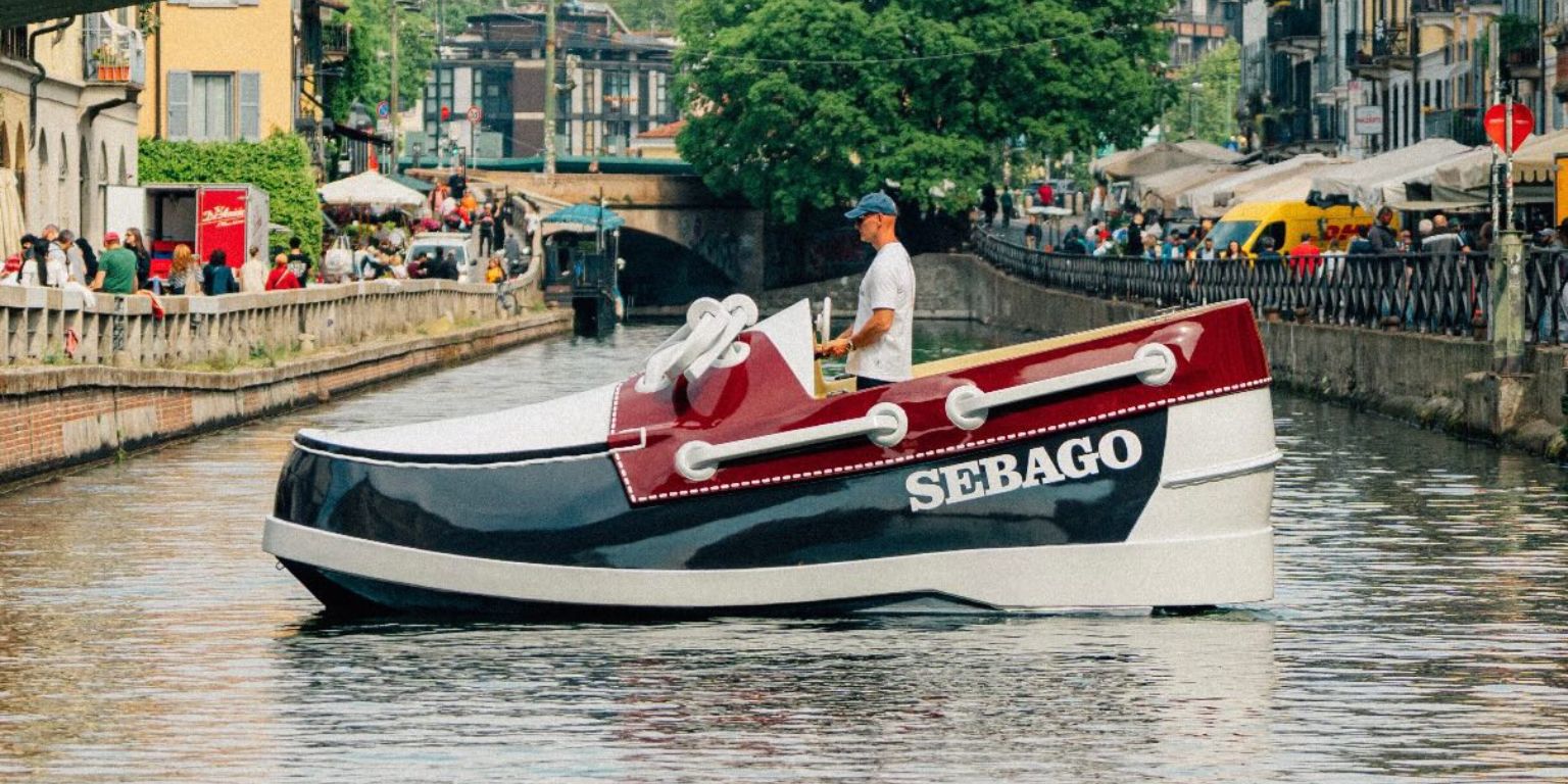 Sebago Boat Tour Turns Docksides Into a Floating Object 