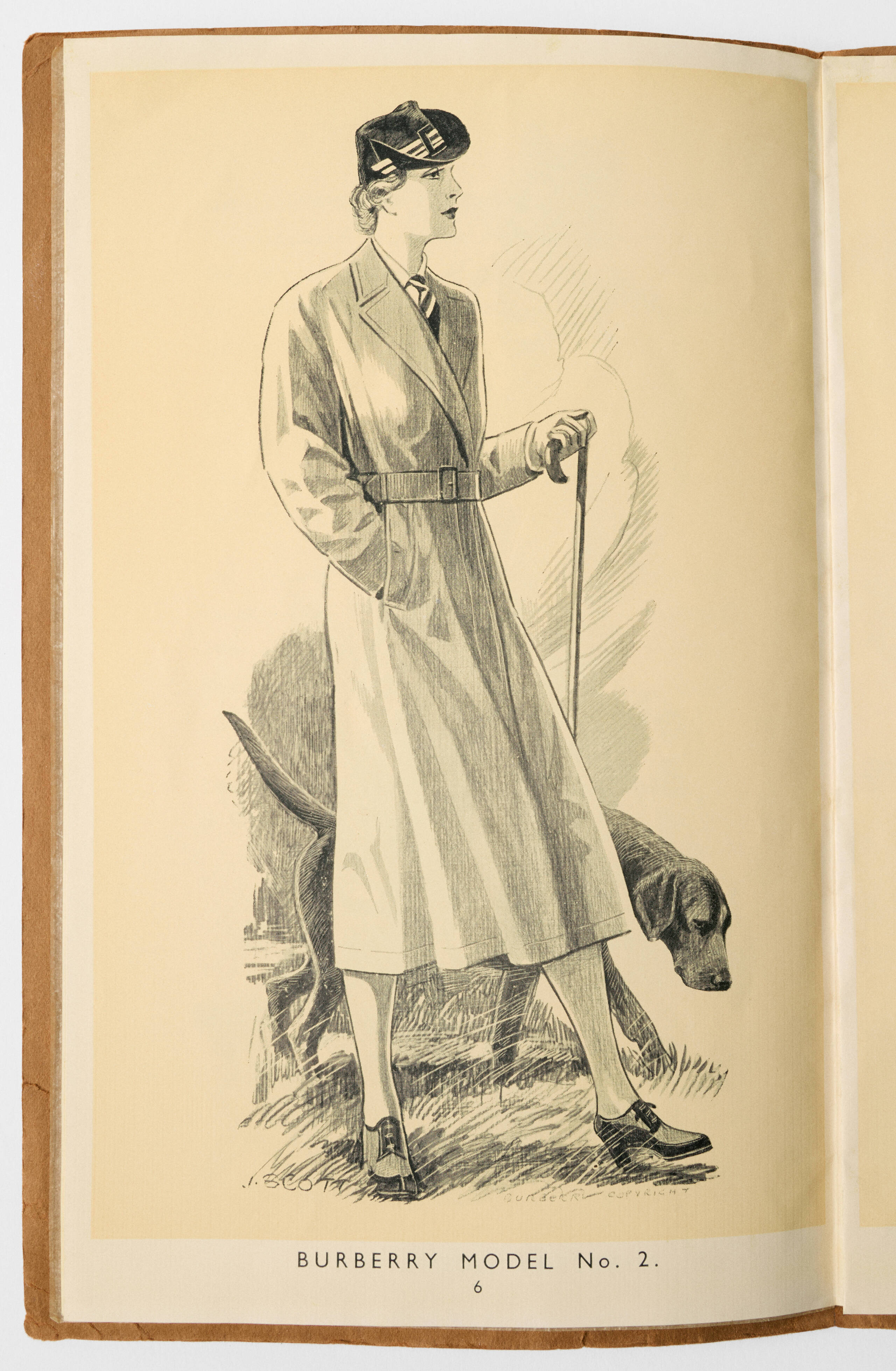 A Womenswear Catalogue Featuring Trench Coats, About 1937 – 44