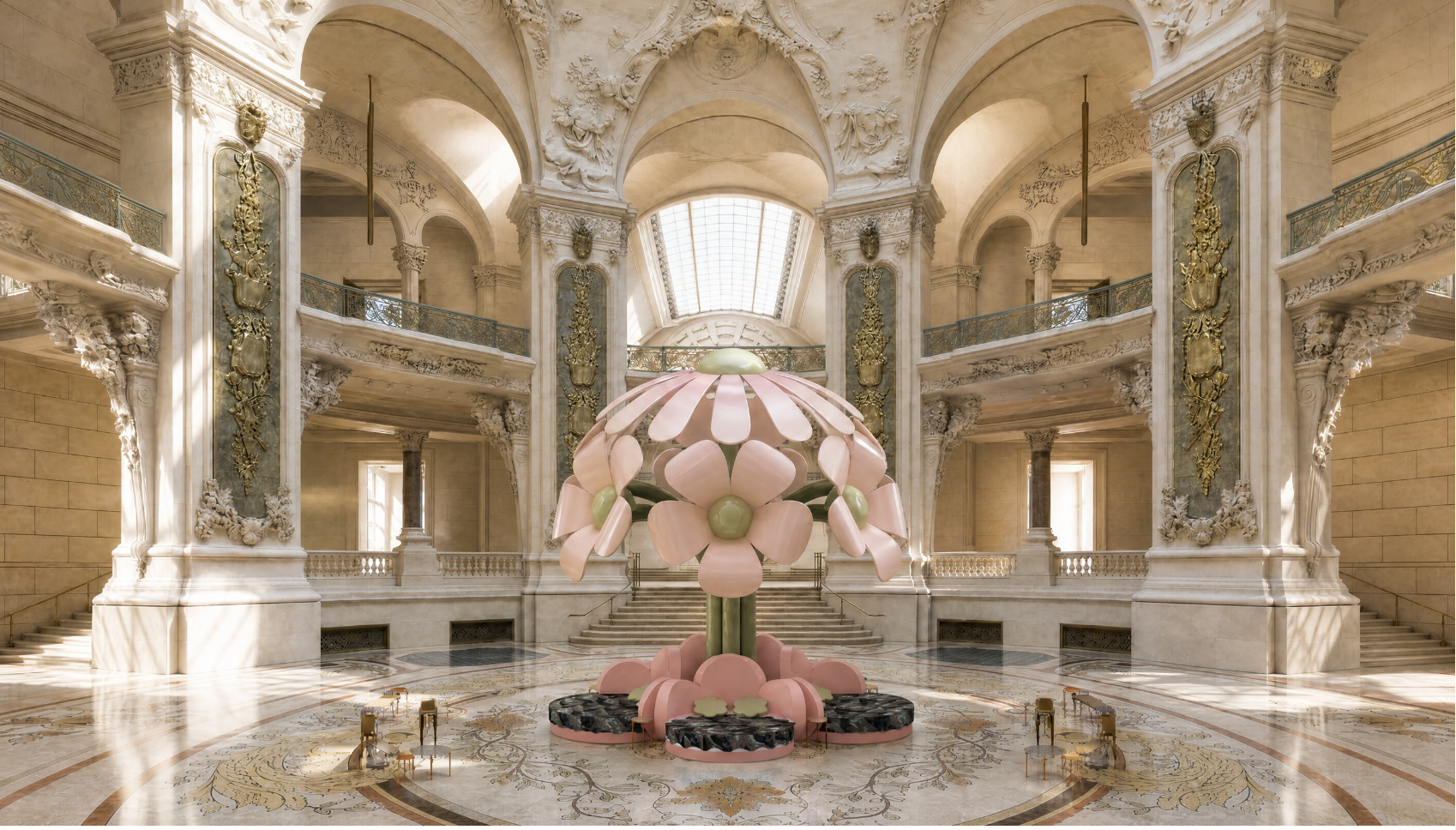 Grand Palais Uchronia'S Le Grand Bouquet