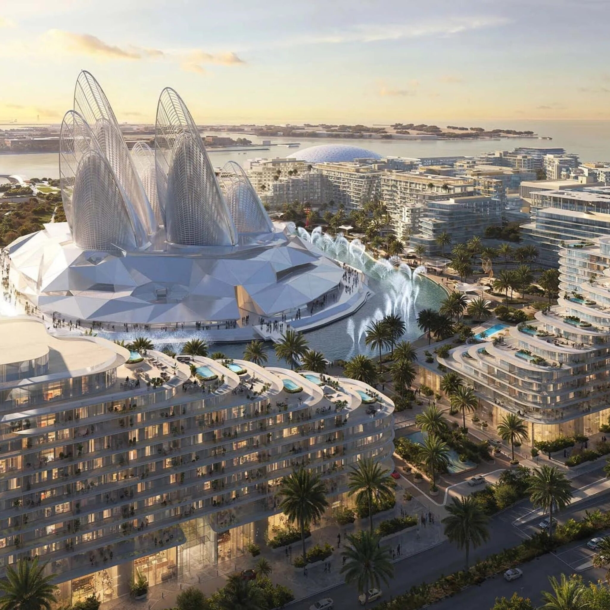 Saadiyat Grove Abu Dhabi Location