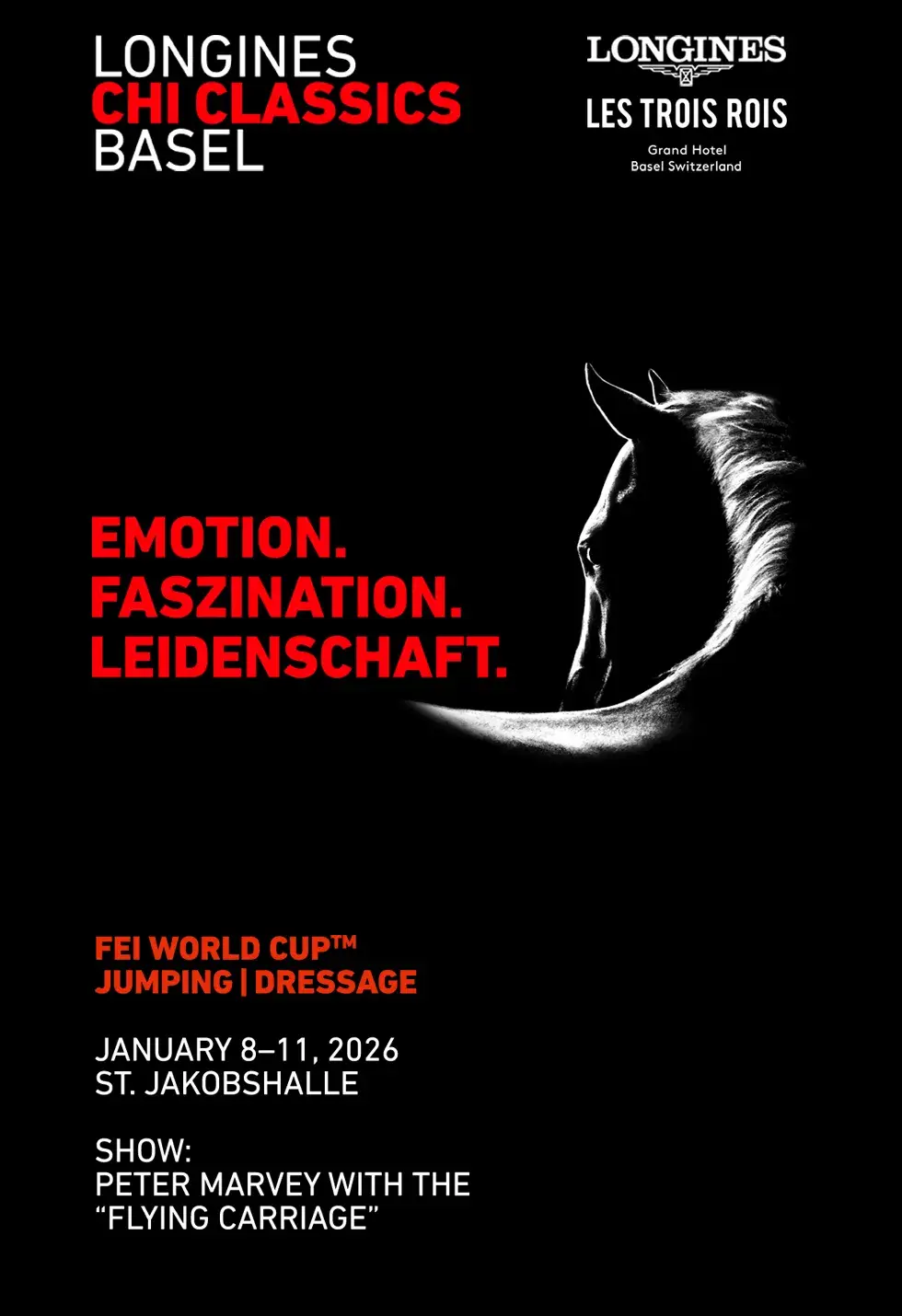 Longines CHI Classics Basel at St. Jakobshalle Arena, Basel
