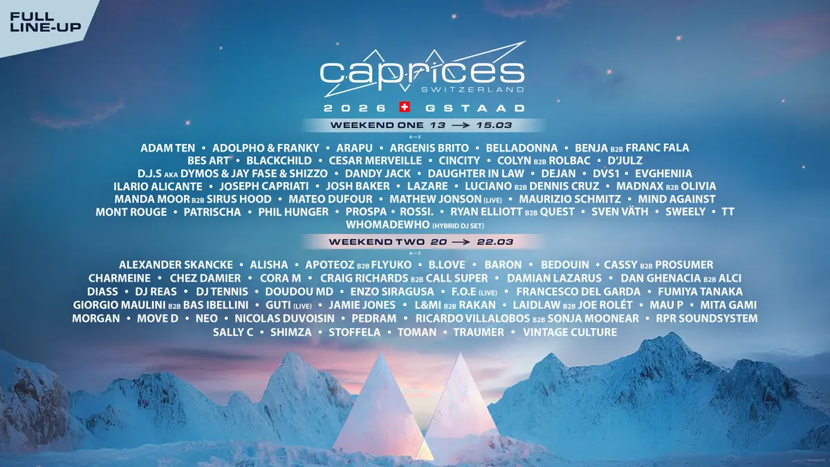 Caprices Winter Festival at Eggli, Gstaad