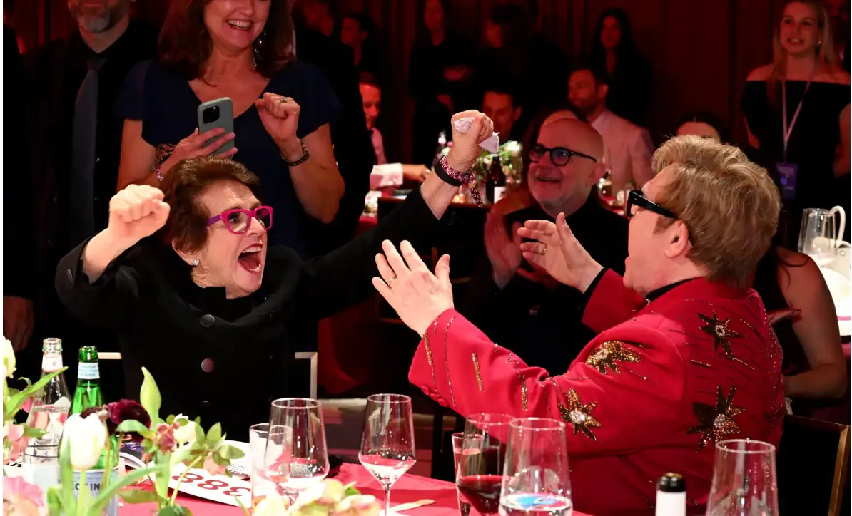 Elton John AIDS Foundation Academy Awards Viewing Party at West Hollywood Park, Los Angeles