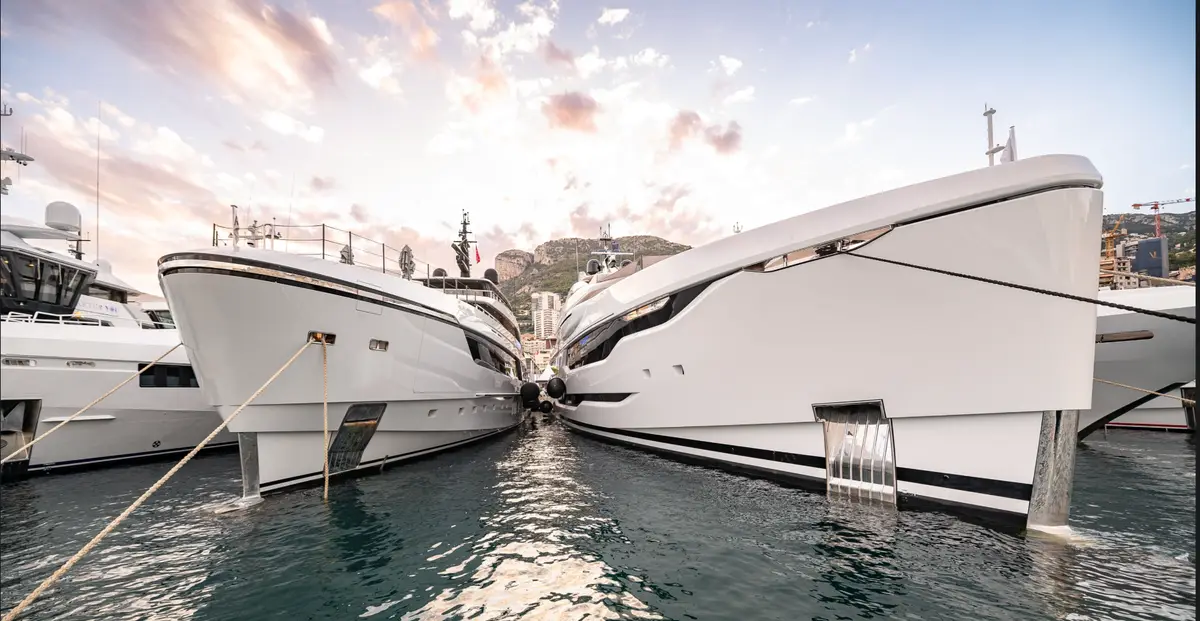 Monaco Yacht Show 2026 at Port Hercule, Monaco