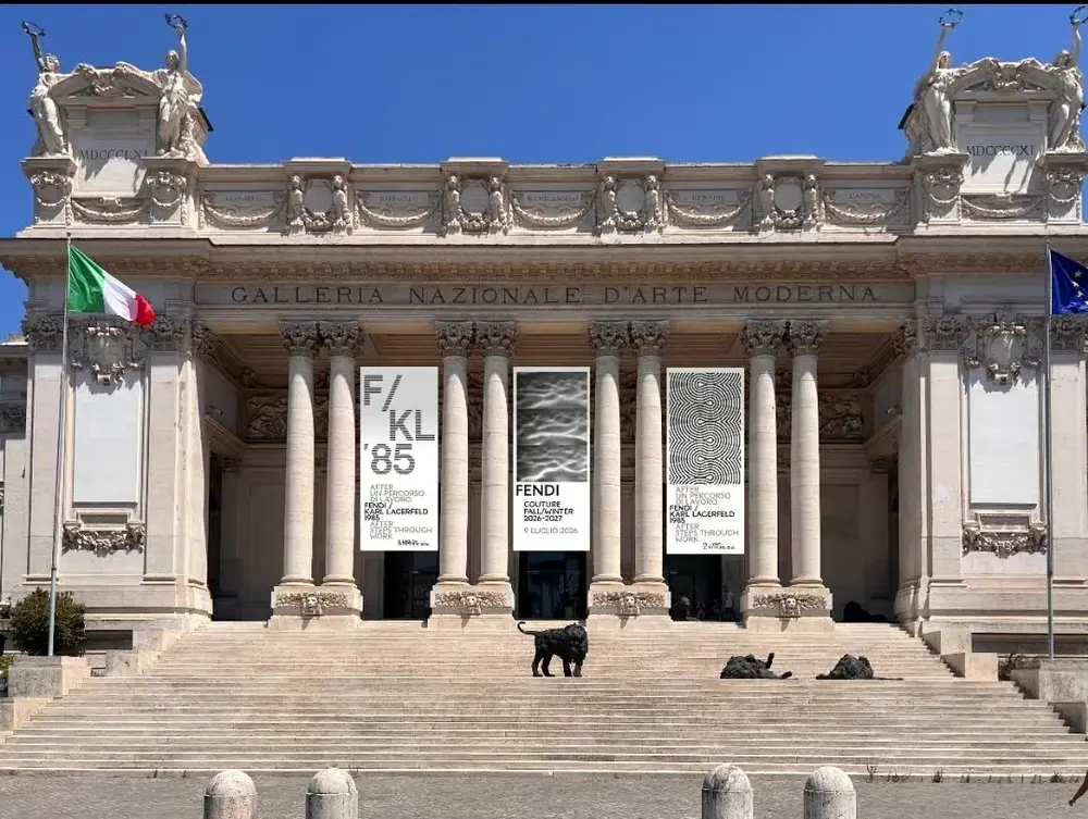 After, A Work Journey. Fendi / Karl Lagerfeld 1985 at Galleria Nazionale d'Arte Moderna e Contemporanea, Rome, Rome