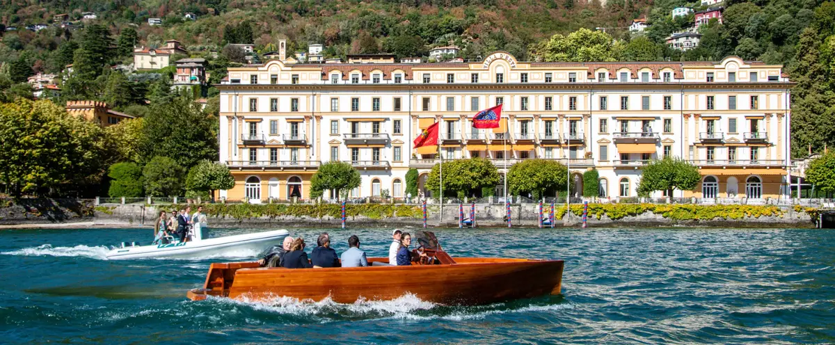 Electric Yachting -Villa d'Este at Grand Hotel Villa d'Este, Cernobbio, Como
