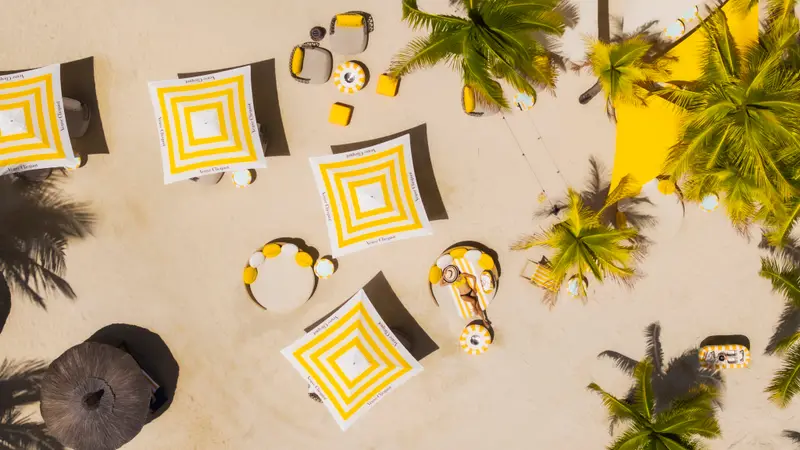 Sun Club by Veuve Clicquot Opens at Shangri-La Le Touessrok Mauritius: Africa's First Beachside Champagne Terrace