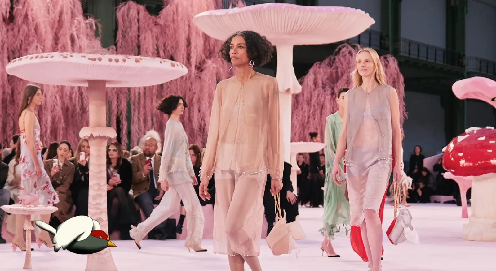 Chanel Couture Spring 2026 Finds Its Freedom in Feathers, Transparency, and a Surrealist Woodland