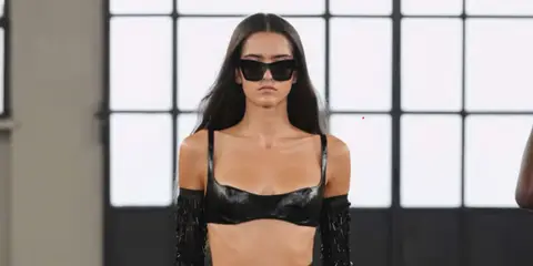 Elisabetta Franchi Spring Summer 2027 Plays With Contrast In Black, Camel, Nude, And Red