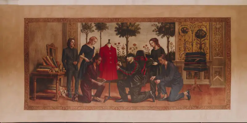 Gucci Memoria Brings 105 Years of House History to Life Through Twelve Monumental Tapestries This Milan Design Week