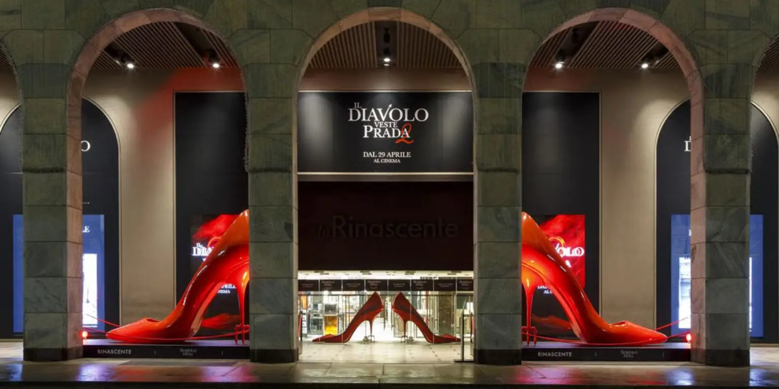 Rinascente Transforms Its Milan Flagship Into a Full Cinematic Universe for The Devil Wears Prada 2