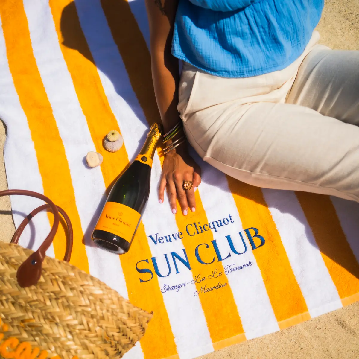 Sun Club by Veuve Clicquot Opens at Shangri-La Le Touessrok Mauritius: Africa's First Beachside Champagne Terrace - Coco's Beach House Becomes Africa's First Sun Club - Image 1