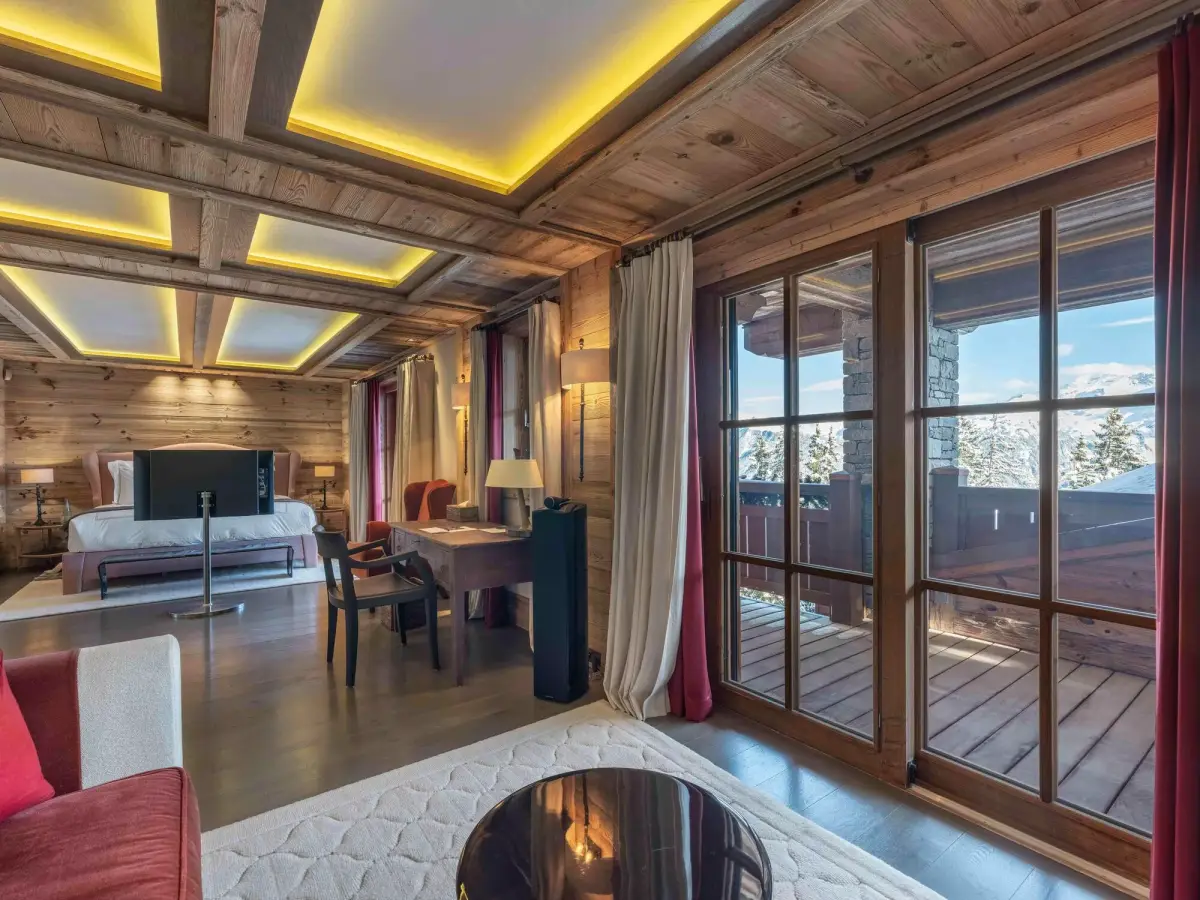 Chalet Les Bastidons Courchevel 1850: Christophe Tollemer Design With Ski In Ski Out Access - Image 1