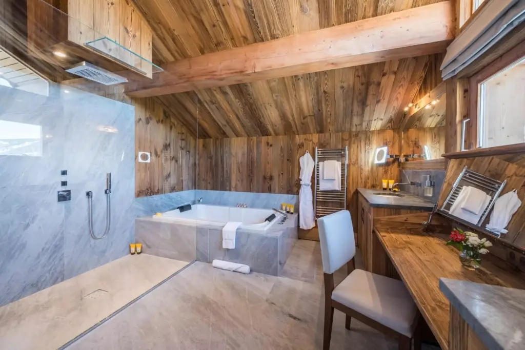 Luxury Ski Holidays in France: Indulge in the Alpine Elegance with Méribel's Finest Chalets - Chalet Hadrien: Méribel's Largest Terrace Faces the World Cup Slalom Piste - Image 10