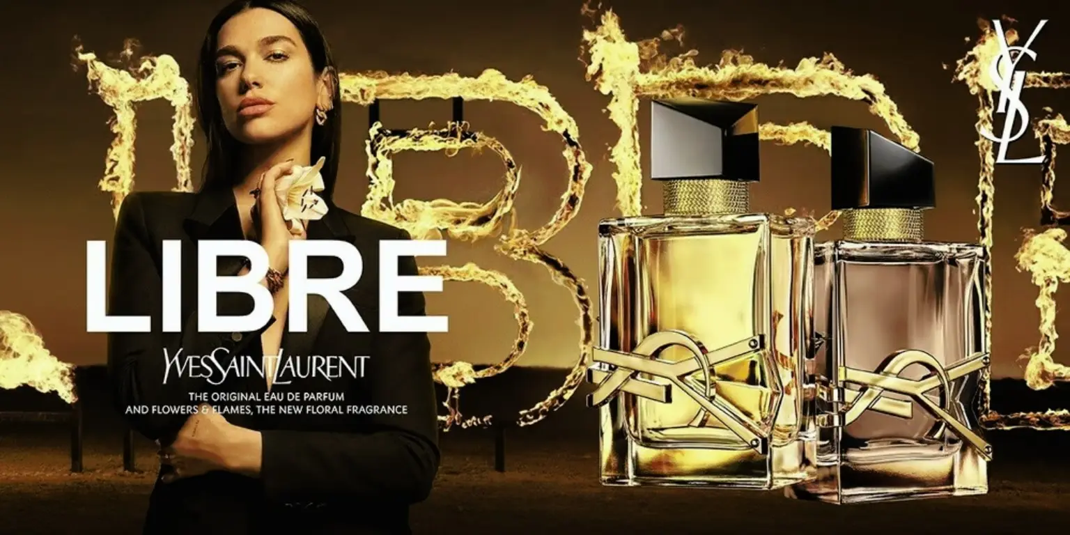 Dua Lipa x YSL: Introducing the 'Libre Flowers & Flames' Fragrance