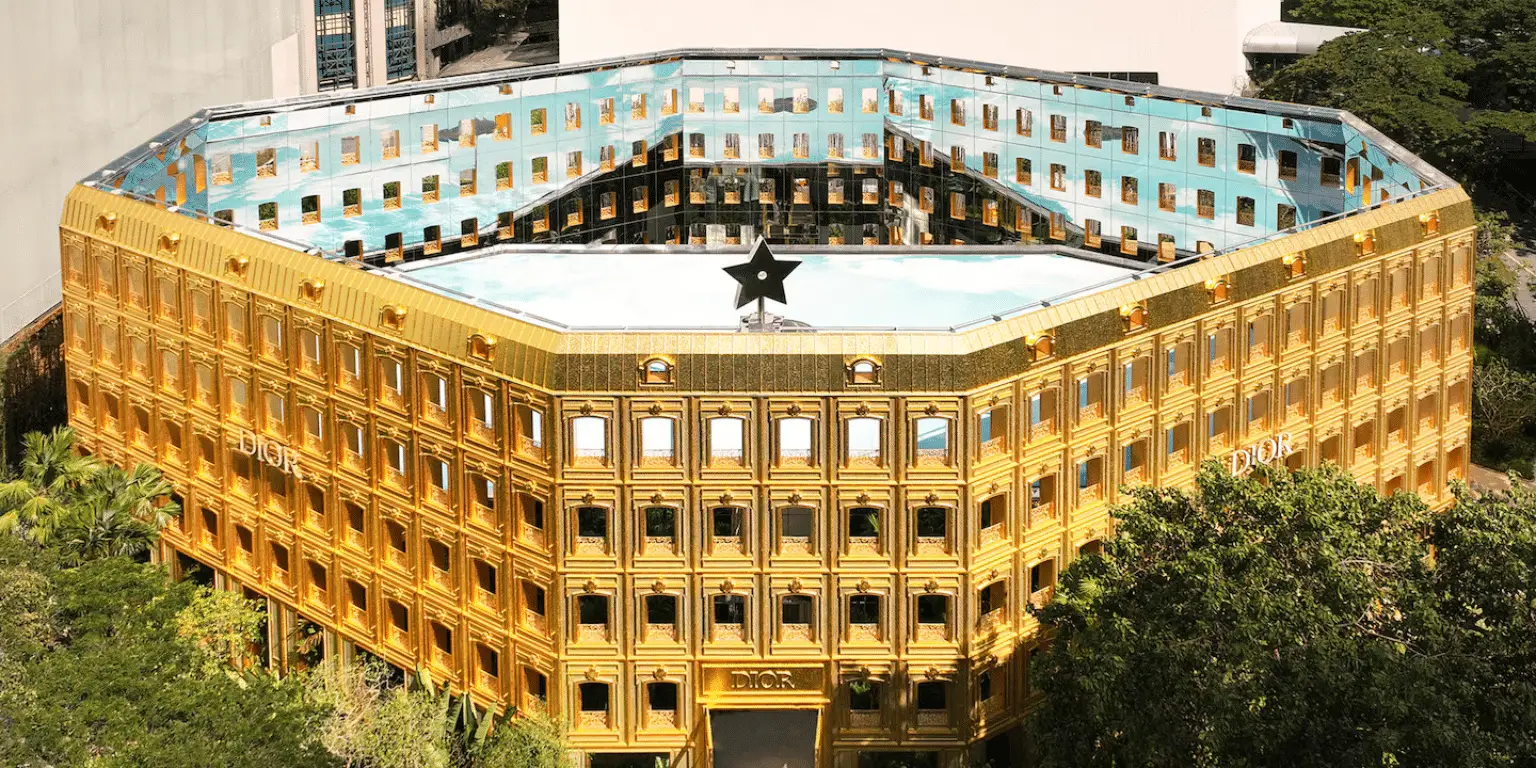 Dior Unveils the Stunning "Gold House" in Bangkok