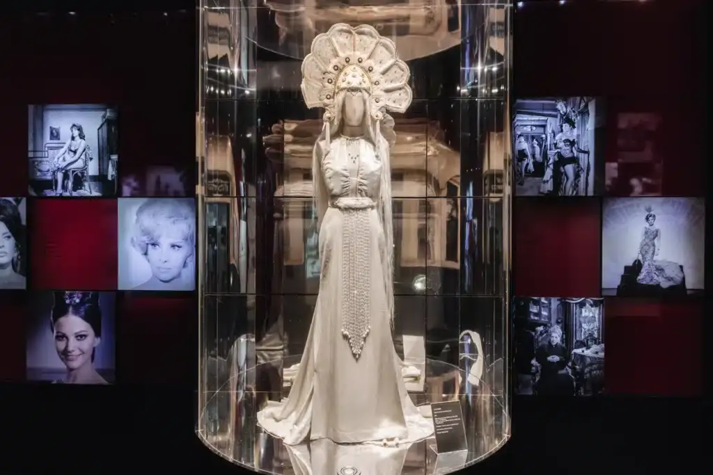 Saint Laurent’s Costumes for Parthenope Shine at Rome's Cinecittà