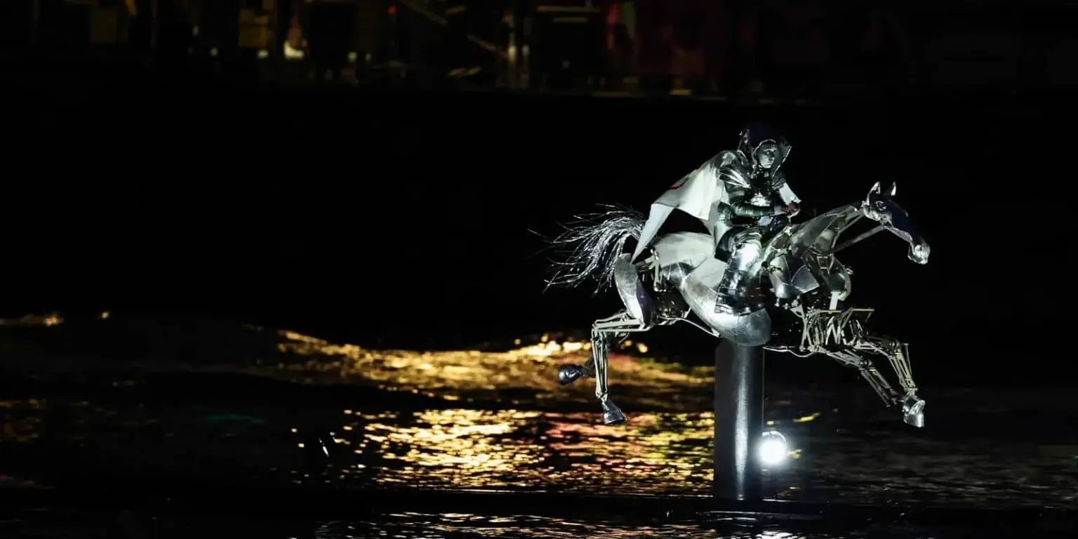 Paris’s Palais Galliera Exhibits the Silver Rider’s Armor from the 2024 Olympics