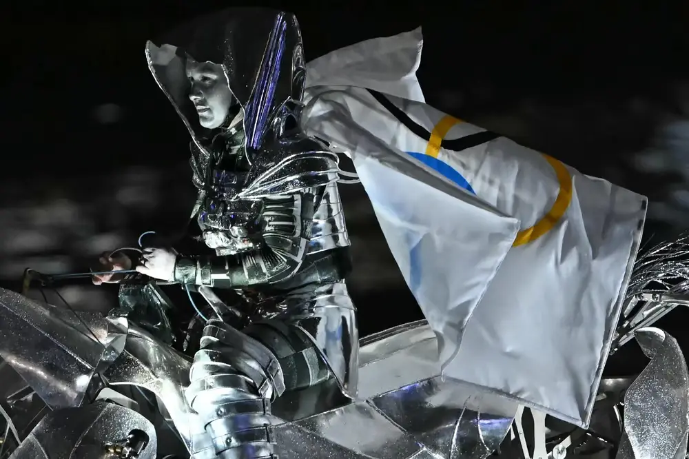 Paris’s Palais Galliera Exhibits the Silver Rider’s Armor from the 2024 Olympics