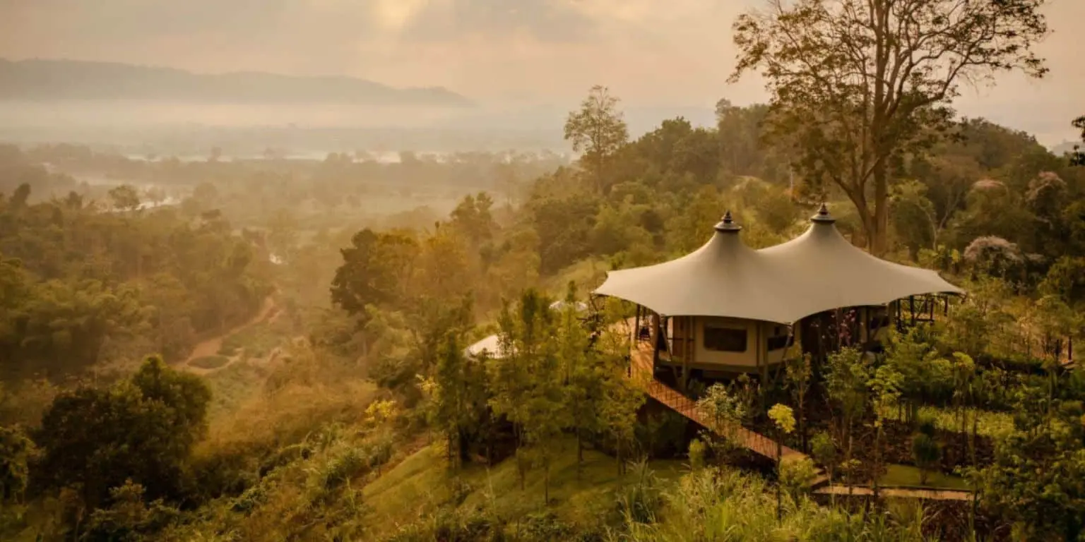 Anantara Mekong Explorer Tent, Thailand’s Golden Triangle