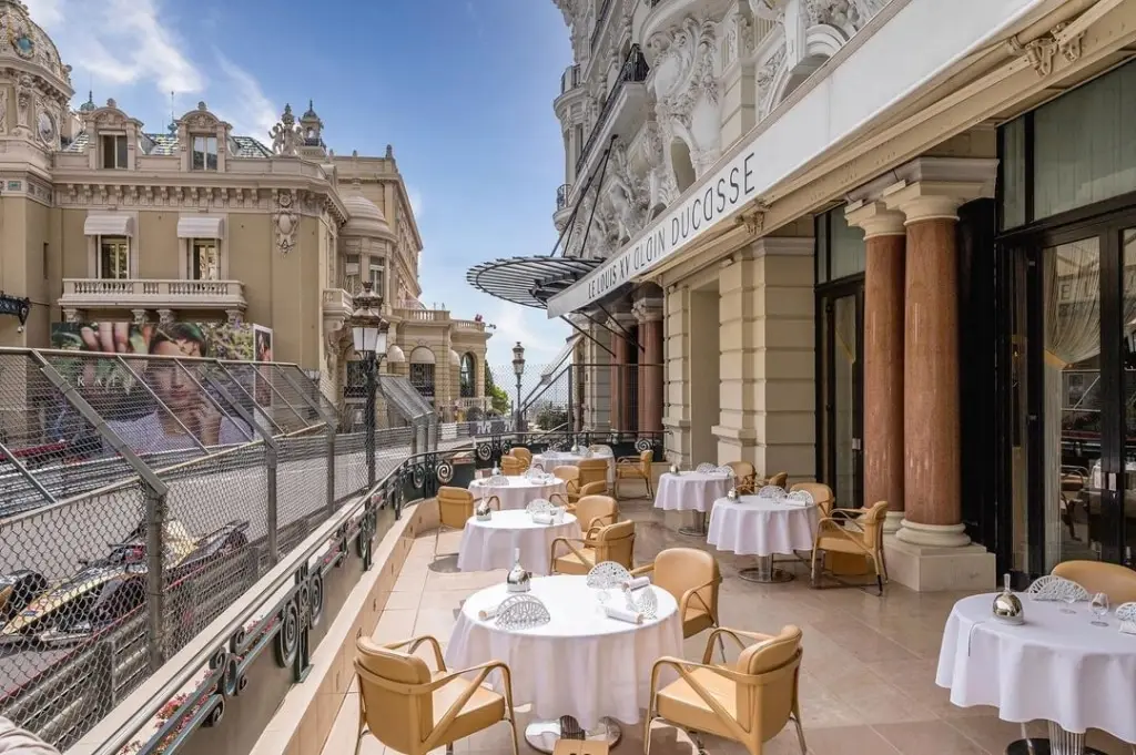 The Terrace at Le Louis Xv - Alain Ducasse at L'hôtel De Paris Monte-carlo