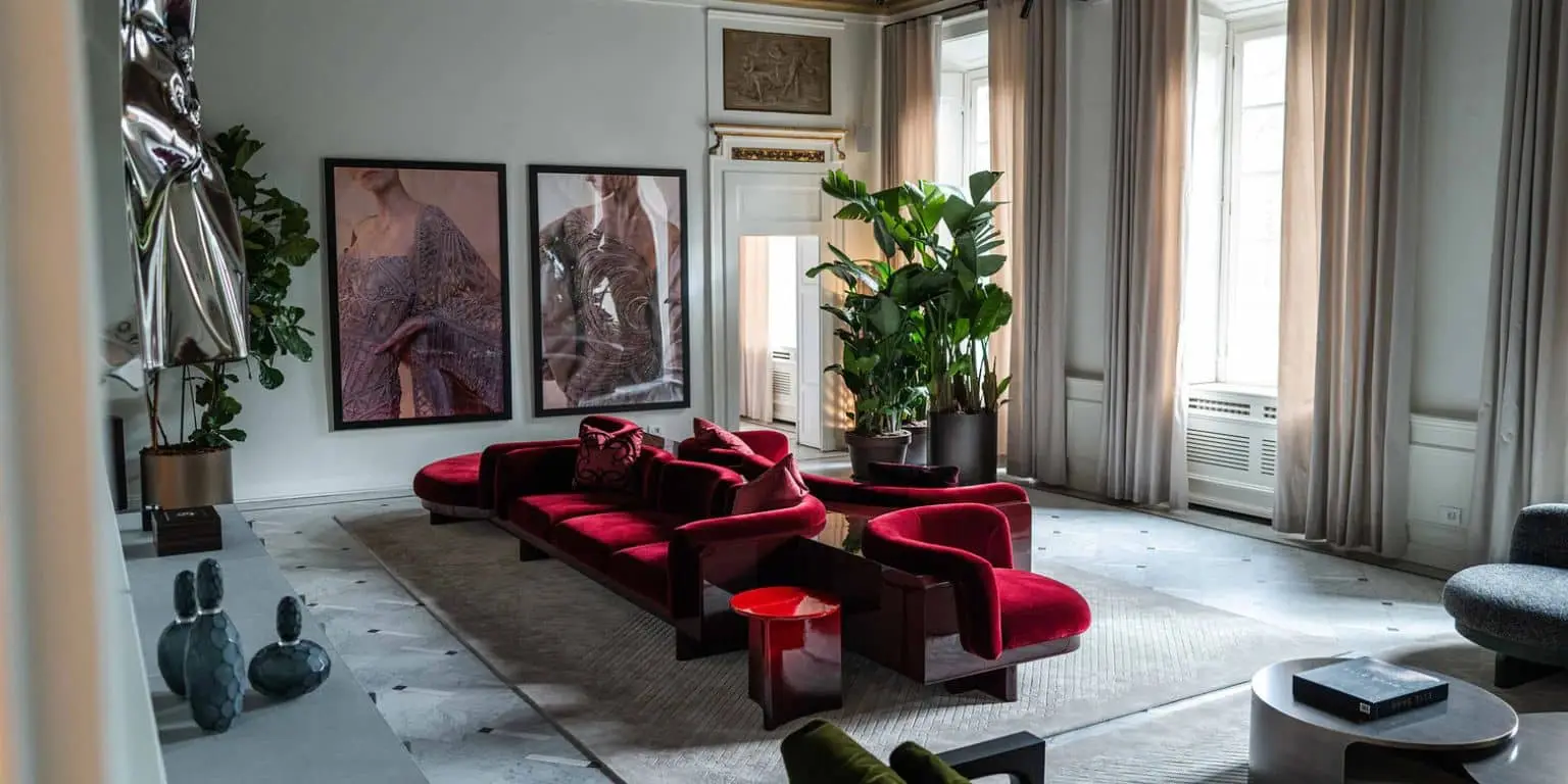 Elie Saab Maison Milan Showroom