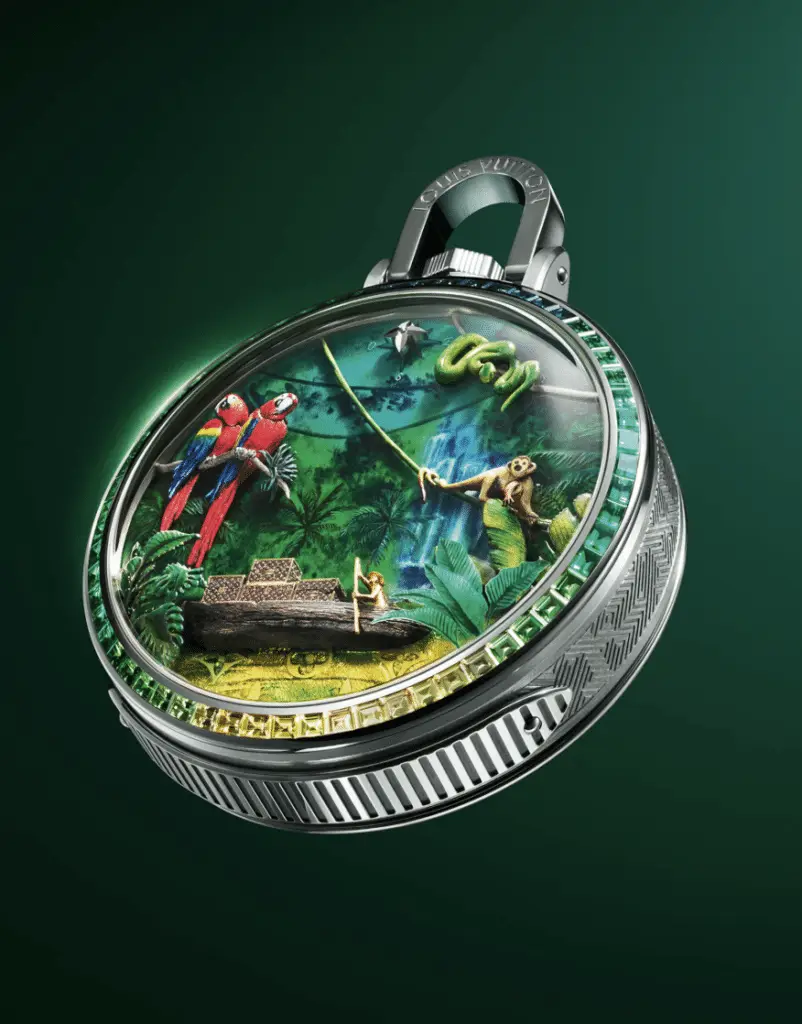 Louis Vuitton "Escale en Amazonie" Pocket Watch