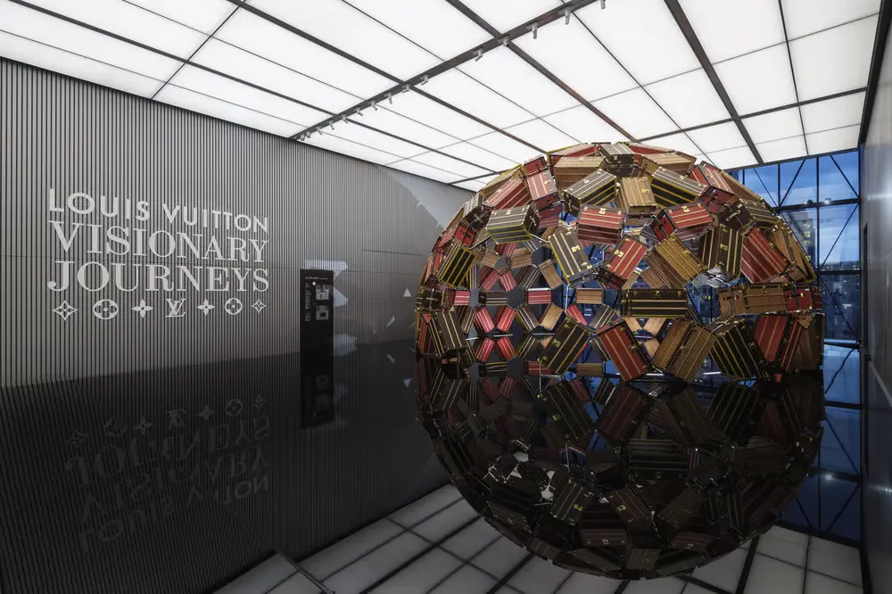 Inside the Louis Vuitton Exhibition in Osaka, Japan - Entering the Atrium - Image 1