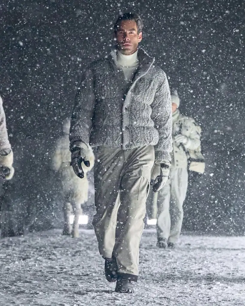 Moncler Grenoble FW25 in Courchevel. ​