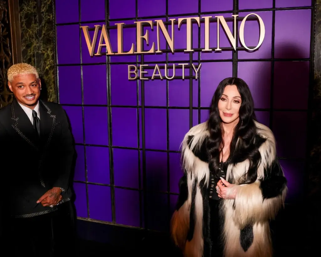 Cher at Valentino Beauty 2025 Rendez-Vous Ivory Collection