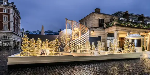 Chanel Beauty Takes Over Covent Garden With a Celestial Holiday Installation