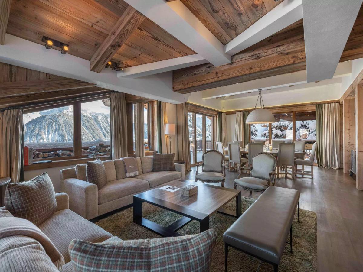 Chalet Les Bastidons Courchevel 1850: Christophe Tollemer Design With Ski In Ski Out Access - Image 1