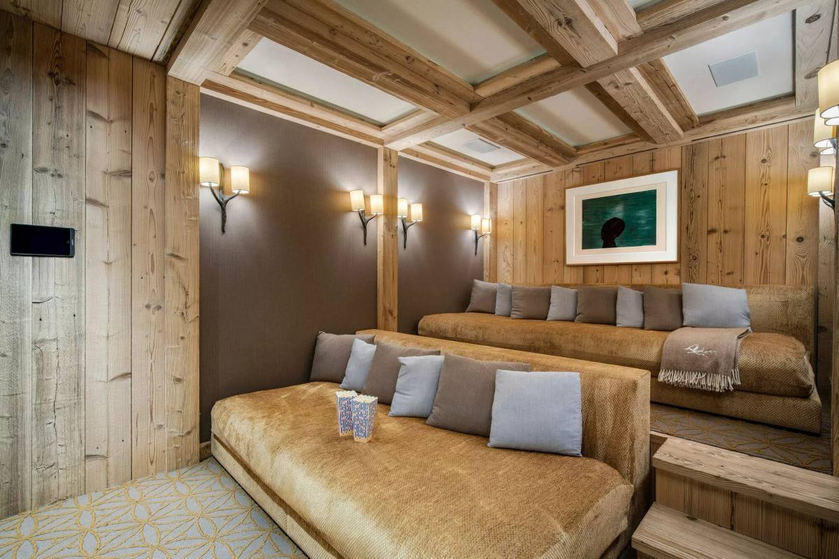 Chalet Nanuq Courchevel 1850: Christophe Tollemer Design With Cinema and Billiards Room - Image 5