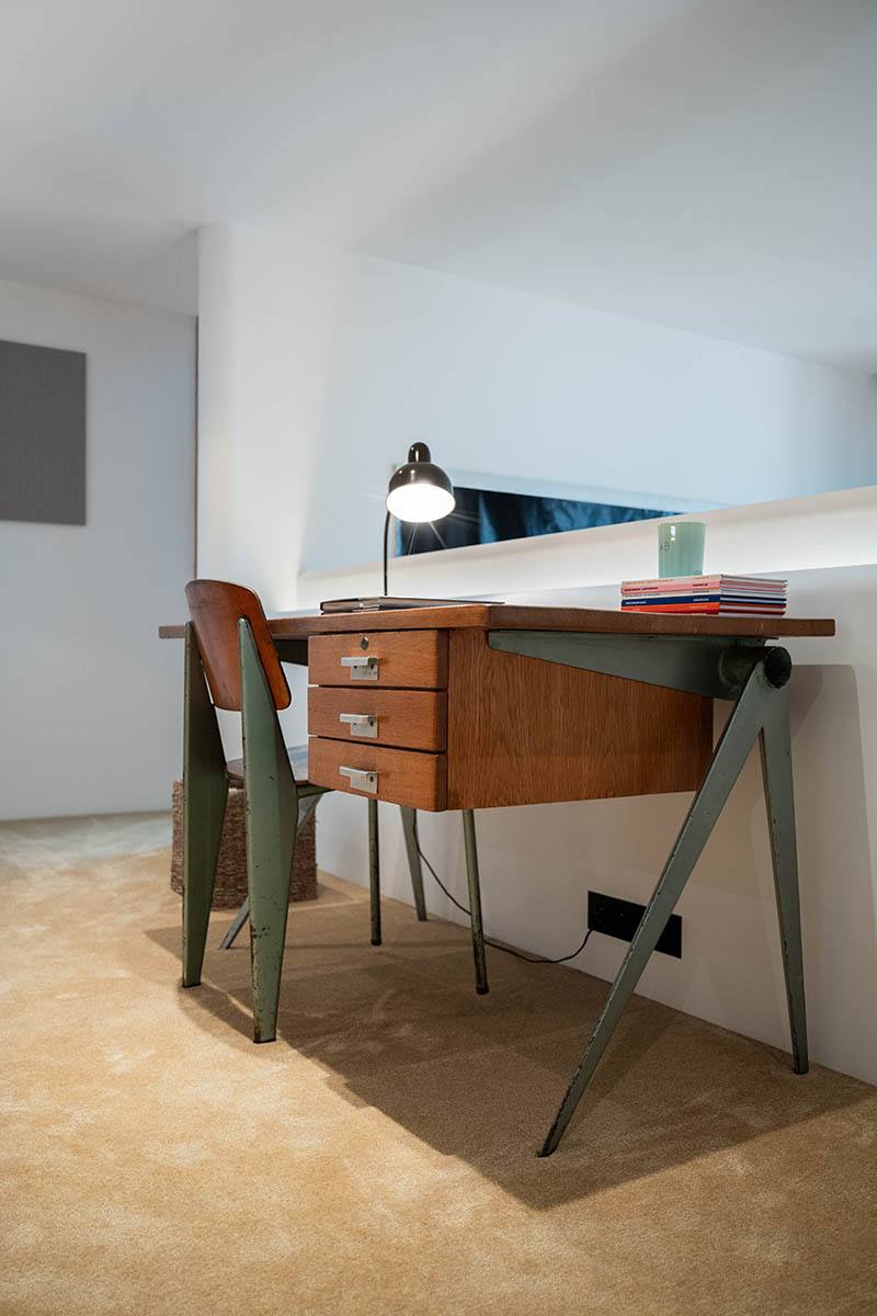 Jean Prouvé, Desk And Chair
