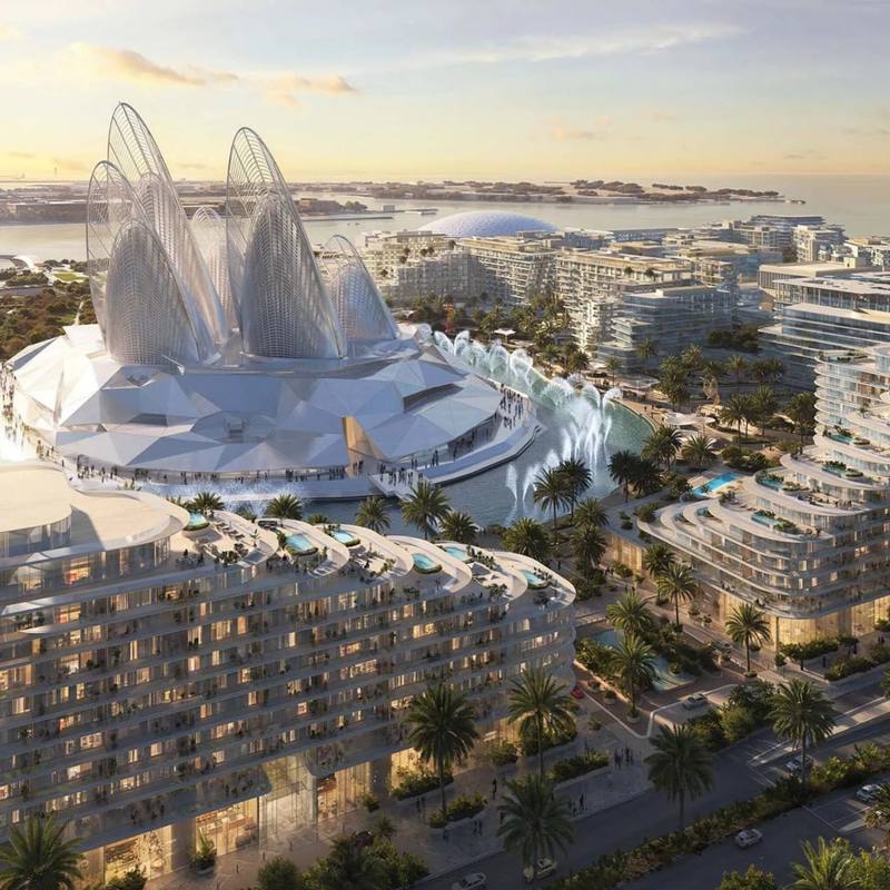 Saadiyat Grove Abu Dhabi Location
